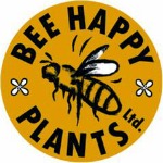 bee happy plants logo bee happy plants logo