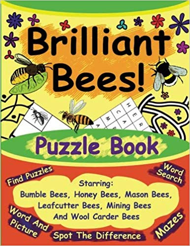Brilliant Bees puzzle Book cover