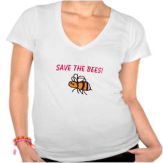 save the bees t shirt