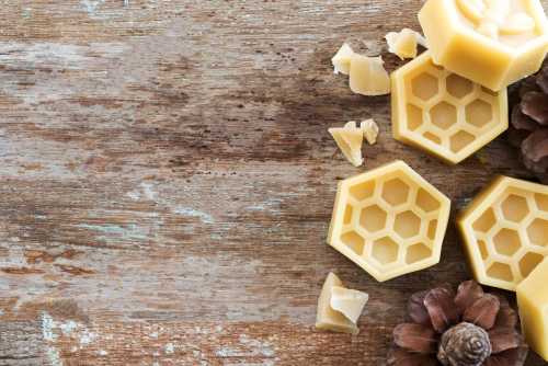 beeswax can be molded into shapes