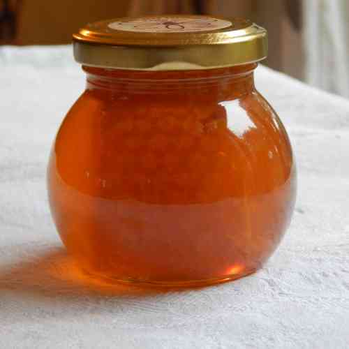 jar of comb honey